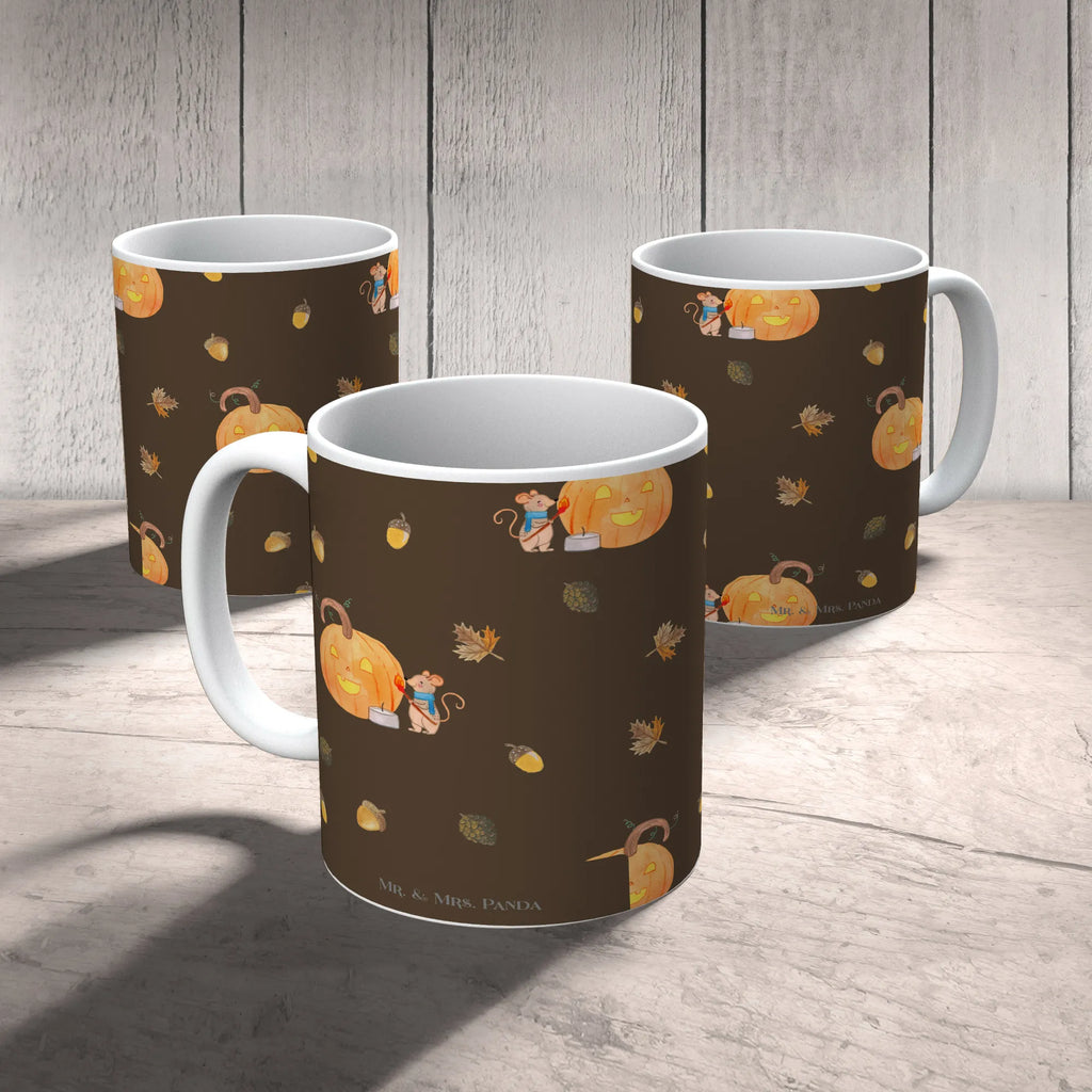 Tasse Kürbis Maus Muster Kaffeetasse, Teetasse, Tasse mit Zitaten, Porzellantasse, Tasse mit Motiven, Keramiktasse, Geschenktasse, Tasse, Bürotasse, Halloween, Deko, Martinssingen, Dekoration, Geschenke, Schenken, Kürbis, Halloween Deko, Süßes sonst gibt's saures, Trick or Treat, Kerzen, Maus