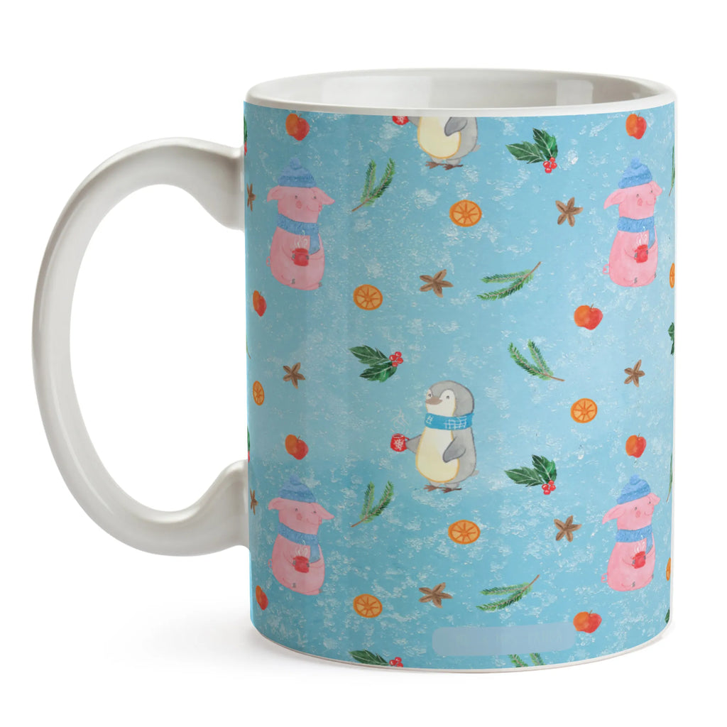 Mug Pig Mulled wine mug, tea mug, latte mug, office mug, personalized mug, gift mug, ceramic mug, porcelain mug, custom mug, mug with designs, novelty mug, mug with quotes, coffee mug, Winter, Christmas, Christmas time, snow, punch, Christmas market, mulled wine, mulled pig