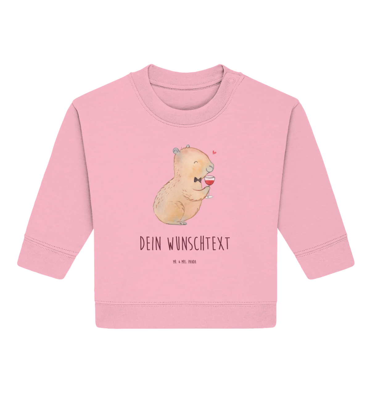 Personalisierter Baby Pullover Capybara Wein Personalisiertes Baby Sweatshirt, Personalisierter Baby Pullover, Tiermotive, Lustige Sprüche, Tiere, Gute Laune, Heiterer Capybara, Stilvolles Capybara, Panda Handzeichnung, Wein Spaßbild, Liebe Zum Wein Spruch, Adrette Tiere, Capybara Kunstwerk, Geschenk für Weinkenner, Handgezeichnetes Capybara, Capybara Weinflasche, Capybara Zeichnung, Weintrinkendes Nagetier, Weinliebhaber Geschenk