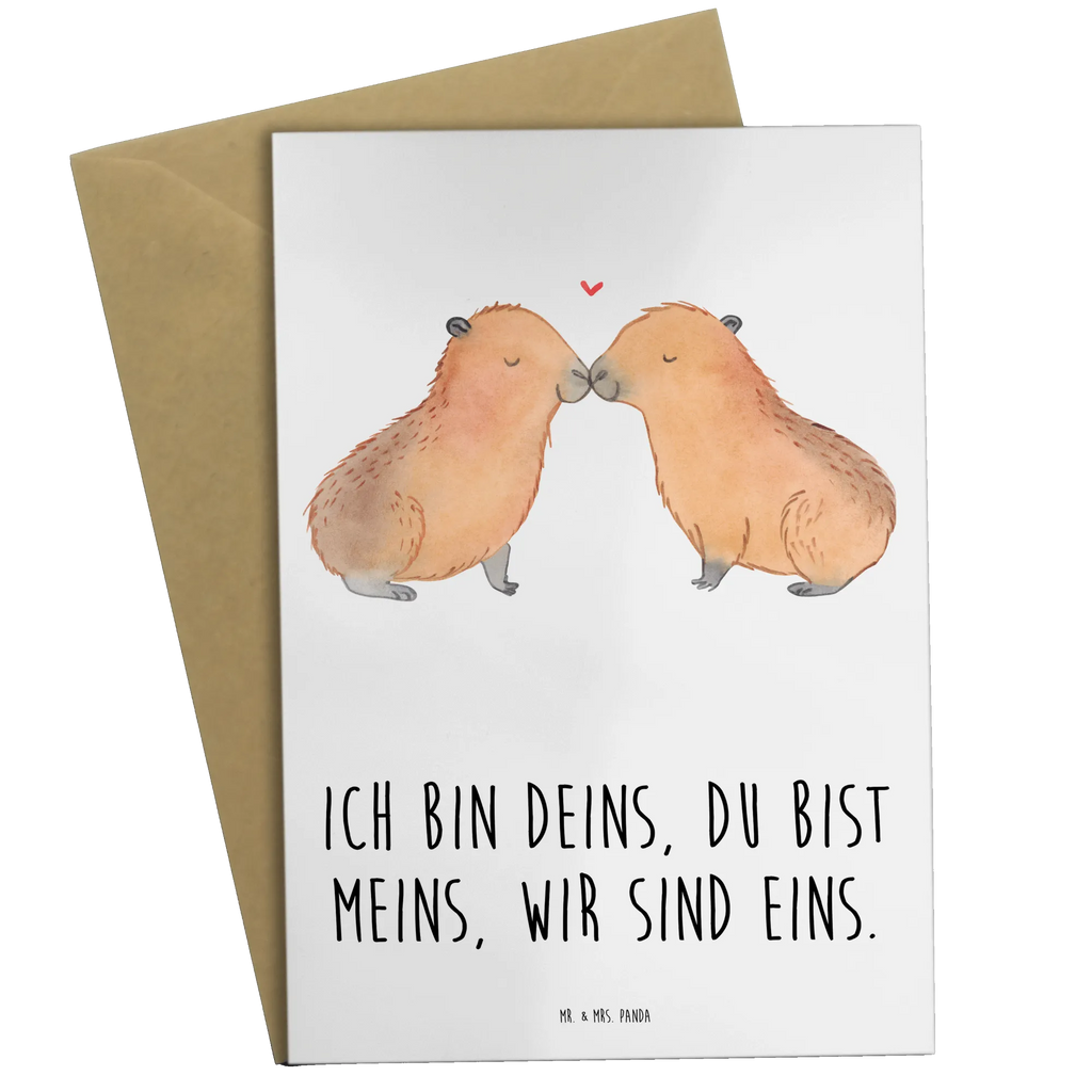 Grußkarte Capybara Liebe Karte, Glückwunschkarte, Einladungskarte, Grußkarte, Klappkarte, Geburtstagskarte, Ansichtskarten, Hochzeitskarte, Tiermotive, Gute Laune, lustige Sprüche, Tiere, Liebe, Du bist meins, Handgezeichnet, Kuschel Capybaras, Geschenkidee, Liebesspruch, Romantisches Geschenk, Ich bin deins, Tierliebe, Valentinstag, Verschmolzen, Ehejubiläum, Jahrestag, Capybara, Liebesbeweis, verliebt, Paar, Herzlich, Partnertiere, Beziehung