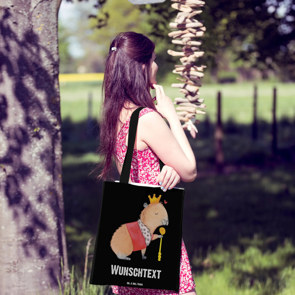 Personalisierte Tragetasche Capybara König Personalisierte Beuteltasche, Personalisierte Tasche, Einkaufstasche mit Namen, Personalisierter Beutel, Personalisierter Stoffbeutel, Personalisierte Jutetasche, Personalisierte Einkaufstasche, Stoffbeutel mit Namen, Personalisierte Kindergartentasche, Tragetasche mit Namen, Personalisierter Jutebeutel, Tiermotive, Gute Laune, lustige Sprüche, Tiere, König, Capybara
