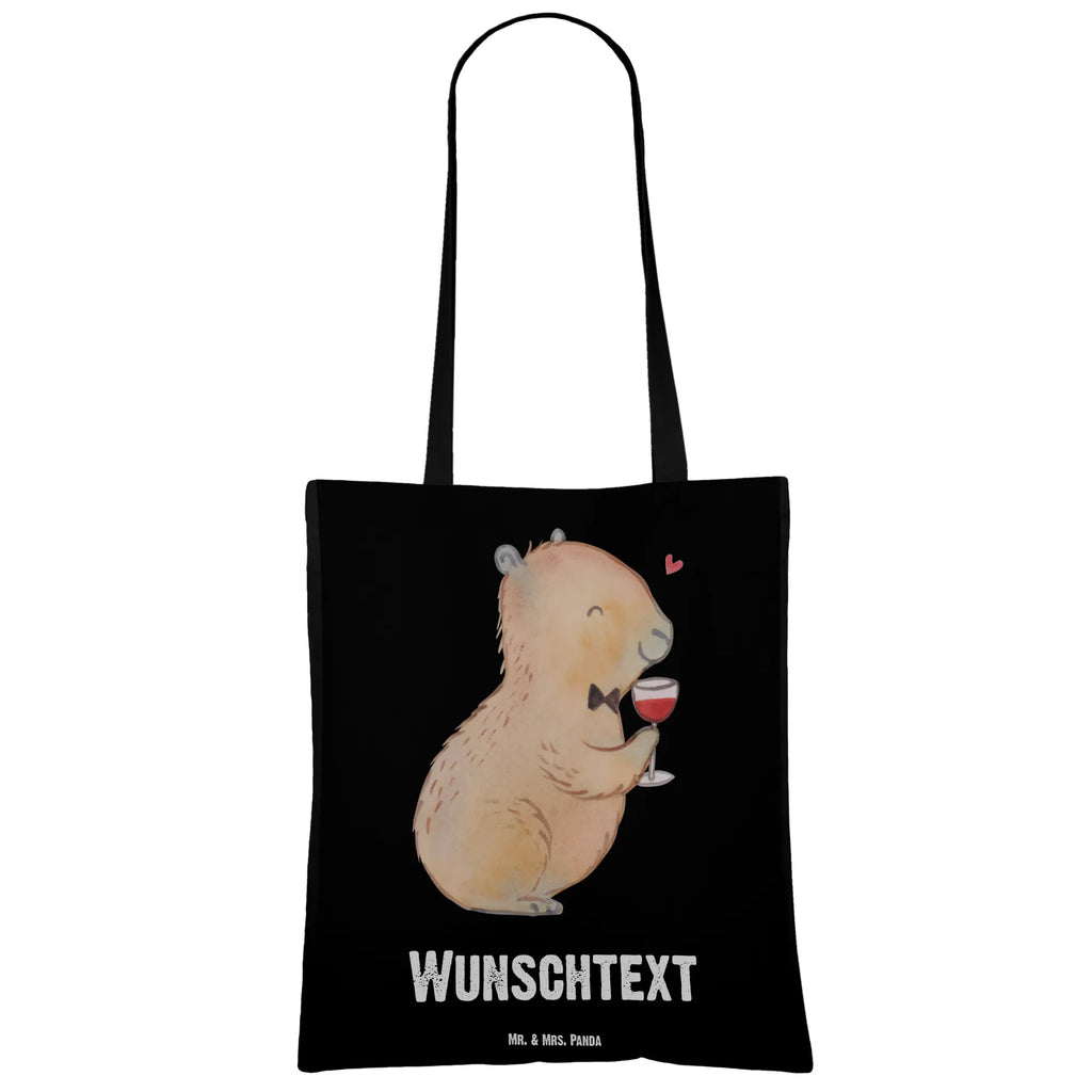 Personalisierte Tragetasche Capybara Wein Stoffbeutel mit Namen, Personalisierter Beutel, Personalisierte Beuteltasche, Tüte, Personalisierter Jutebeutel, Einkaufsbeutel, Shopper, Personalisierte Einkaufstasche, Personalisierte Kindergartentasche, Einkaufstasche mit Namen, Schultertasche, Personalisierter Stoffbeutel, Tragetasche mit Namen, Umhängetasche, Strandtasche, Personalisierte Tasche, Personalisierte Jutetasche, Lustige Sprüche, Tiere, Tiermotive, Gute Laune, Capybara Zeichnung, Panda Handzeichnung, Wein Spaßbild, Stilvolles Capybara, Heiterer Capybara, Weintrinkendes Nagetier, Adrette Tiere, Capybara Kunstwerk, Geschenk für Weinkenner, Capybara Weinflasche, Weinliebhaber Geschenk, Handgezeichnetes Capybara, Liebe Zum Wein Spruch