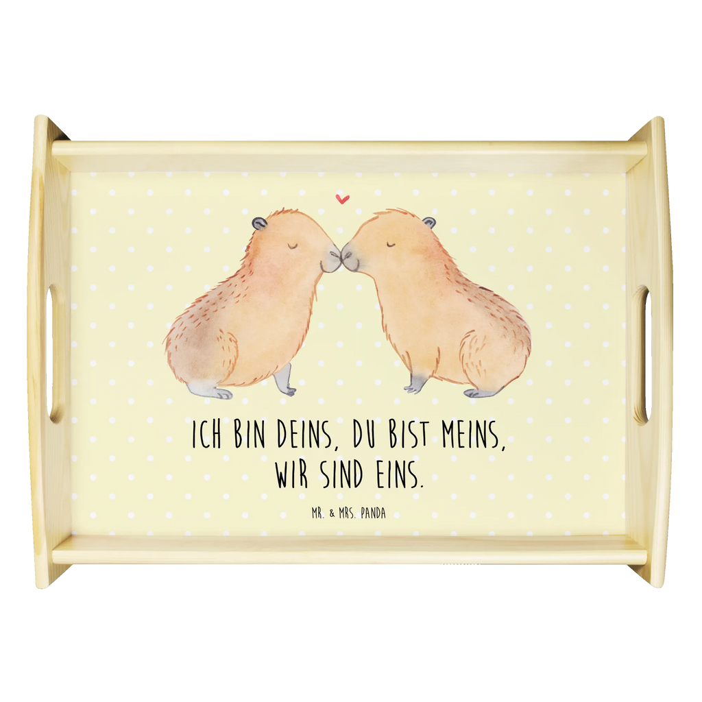 Serviertablett Capybara Liebe Dekotablett, Küchentablett, Tablett, Holztablett, Serviertablett, Frühstückstablett, Tiermotive, Gute Laune, lustige Sprüche, Tiere, Du bist meins, Geschenkidee, Kuschel Capybaras, Partnertiere, Paar, verliebt, Tierliebe, Ich bin deins, Valentinstag, Liebesbeweis, Jahrestag, Capybara, Verschmolzen, Liebesspruch, Herzlich, Handgezeichnet, Romantisches Geschenk, Beziehung, Liebe, Ehejubiläum