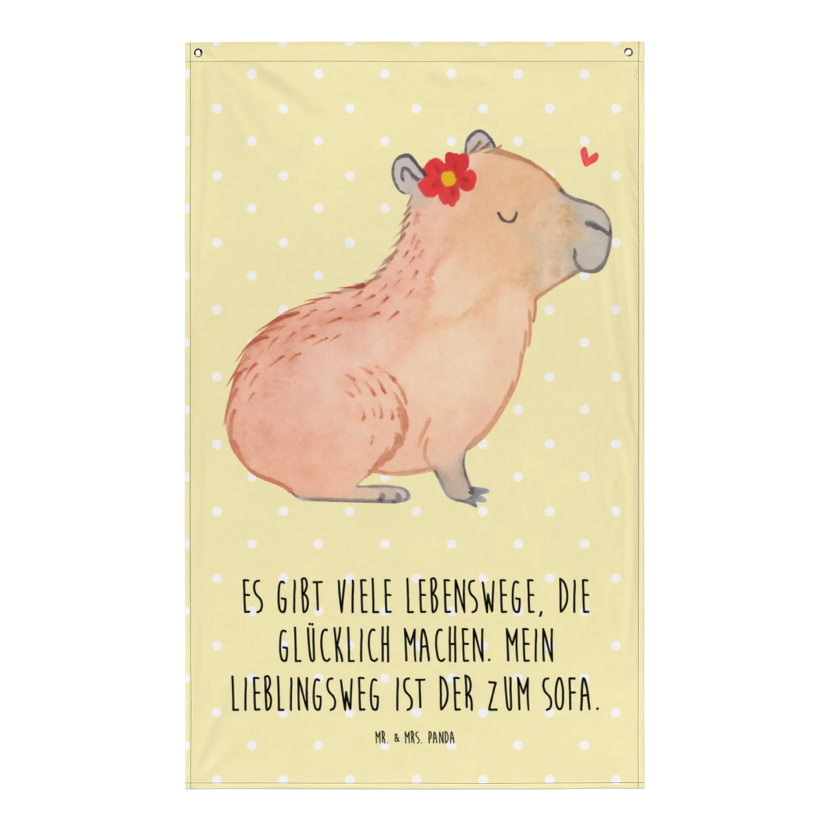 Tapestry Capybara flower card, gift ideas, gifts, small animals, cute, cute animal motives, hand drawn, funny sayings, good mood, special gifts, animal lover