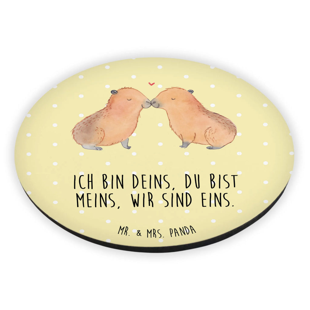 Rund Magnet Capybara Liebe Souvenir Magnet, Dekomagnet, Motivmagnete, Notiz Magnet, Kühlschrank Dekoration, Kühlschrankmagnet, Pinnwandmagnet, Whiteboard Magnet, Tiermotive, Gute Laune, lustige Sprüche, Tiere, Valentinstag, Beziehung, Partnertiere, verliebt, Du bist meins, Liebesspruch, Liebesbeweis, Verschmolzen, Capybara, Tierliebe, Romantisches Geschenk, Geschenkidee, Ehejubiläum, Herzlich, Handgezeichnet, Kuschel Capybaras, Paar, Liebe, Jahrestag, Ich bin deins