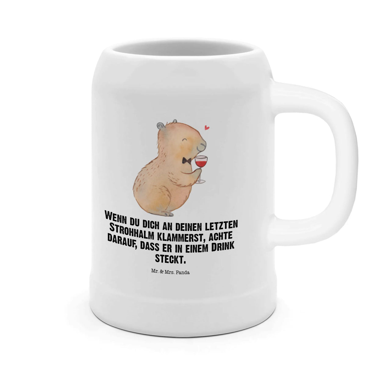 Beer mug Capybara wine small animals, cute, funny, cute animal motives, hand drawn, small world, funny sayings, good mood, happy, gifts, gift ideas, special gifts, animal lover, card