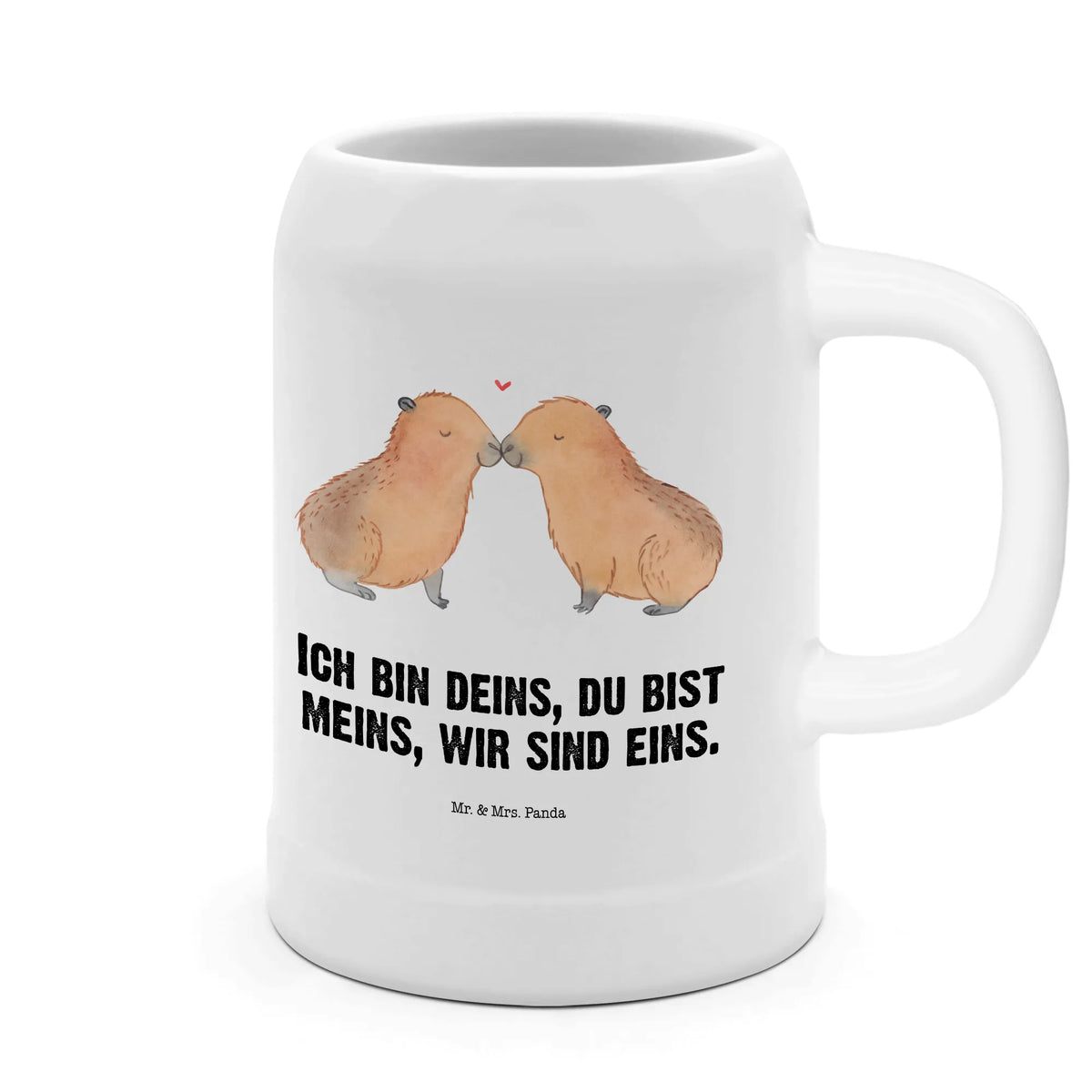 Beer mug Capybara love small animals, cute, funny, cute animal motives, hand drawn, small world, funny sayings, good mood, happy, gifts, gift ideas, special gifts, animal lover, card