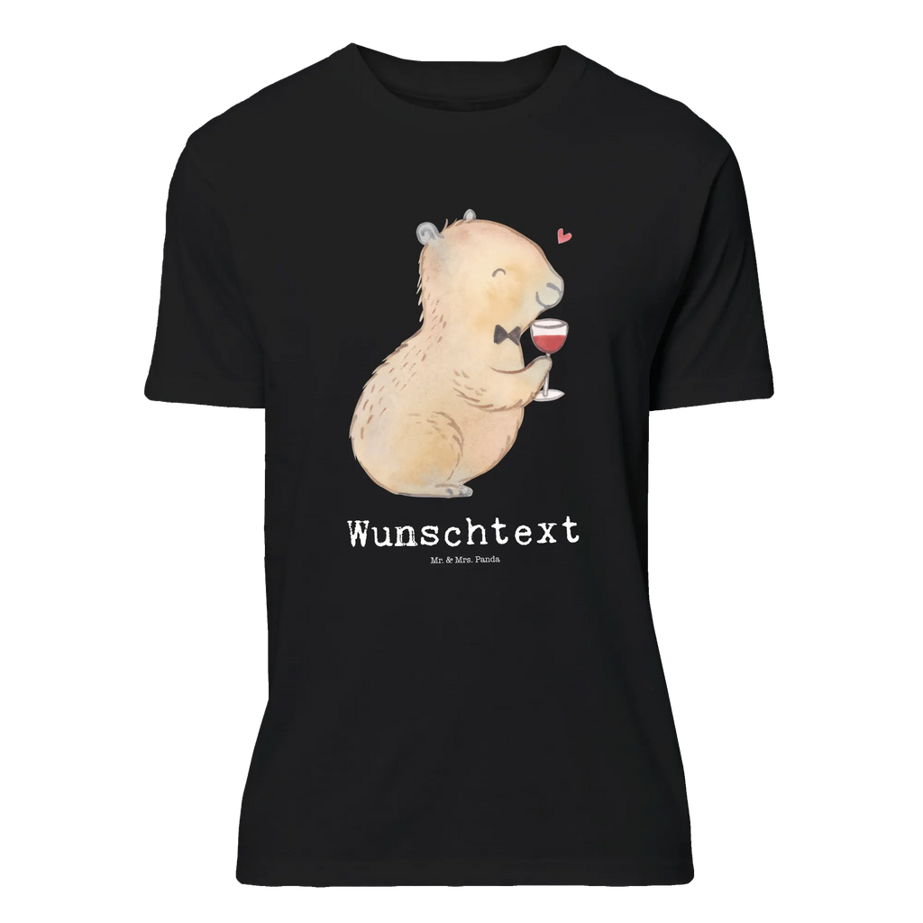 Personalised T-Shirt Capybara wine T-Shirt mit Namen, T-Shirt Personalisiert, T-Shirt mit Aufruck, Männer, Frauen, Gute Laune, lustige Sprüche, Tiere, Tiermotive, Weintrinkendes Nagetier, Capybara Kunstwerk, Liebe zum Wein Spruch, Weinliebhaber Geschenk, Panda Handzeichnung, Heiterer Capybara, Adrette Tiere, Capybara Zeichnung, Handgezeichnetes Capybara, Capybara Weinflasche, Geschenk für Weinkenner, Stilvolles Capybara, Wein Spaßbild