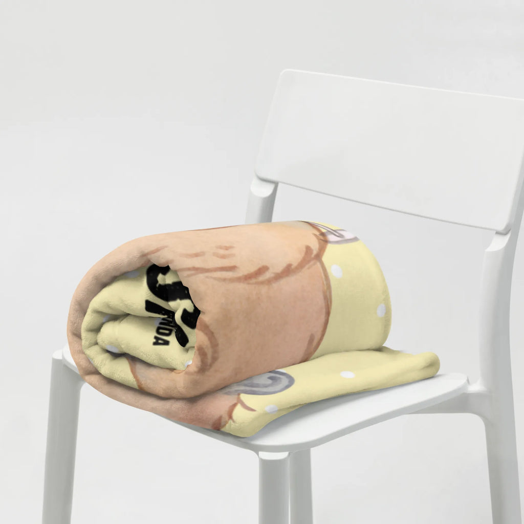 Baby blanket with name Capybara wine small animals, cute, funny, cute animal motives, hand drawn, small world, funny sayings, good mood, happy, gifts, gift ideas, special gifts, animal lover, card