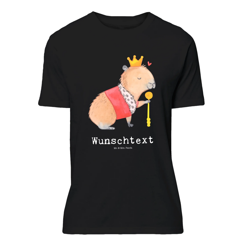 Personalisiertes T-Shirt Capybara König T-Shirt mit Namen, T-Shirt mit Aufruck, T-Shirt Personalisiert, Gute Laune, Lustige Sprüche, Tiere, Tiermotive, Capybara, König