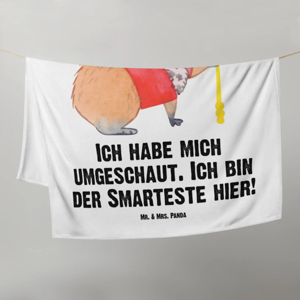 Baby blanket Capybara King small animals, cute, funny, cute animal motives, hand drawn, small world, funny sayings, good mood, happy, gifts, gift ideas, special gifts, animal lover, card