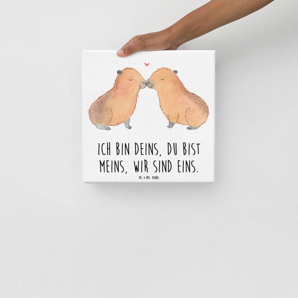 Leinwand Bild Capybara Liebe Dekoration, Wanddeko, Leinwand, Kunstdruck, Bild, Tiermotive, Gute Laune, lustige Sprüche, Tiere, Valentinstag, Jahrestag, Geschenkidee, Kuschel Capybaras, Verschmolzen, Liebesspruch, Herzlich, Romantisches Geschenk, Capybara, Ich bin deins, Handgezeichnet, Liebe, Ehejubiläum, Du bist meins, Liebesbeweis, Partnertiere, Paar, verliebt, Beziehung, Tierliebe
