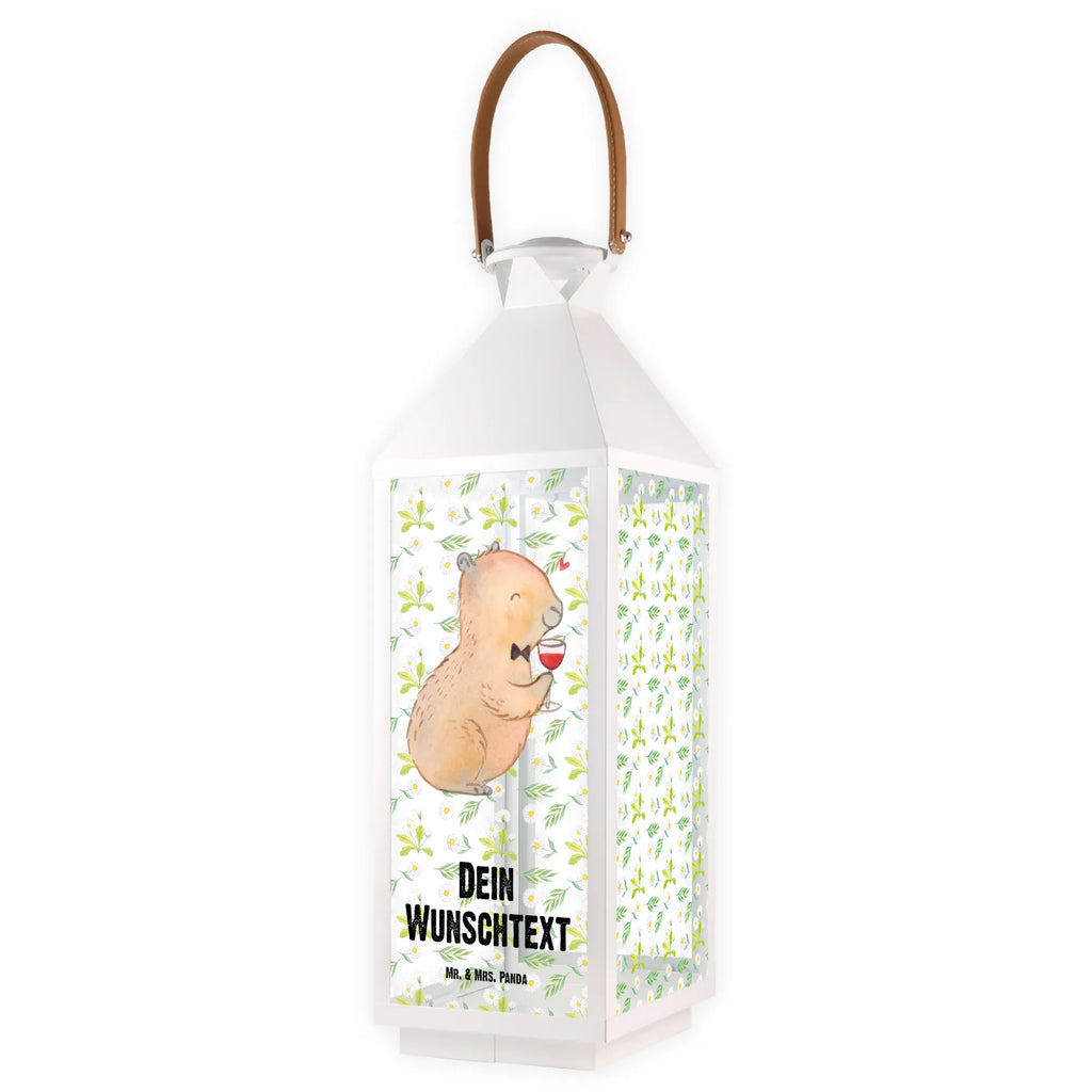Personalized Decor Lantern Capybara wine small animals, cute, funny, cute animal motives, hand drawn, small world, funny sayings, good mood, happy, gifts, gift ideas, special gifts, animal lover, card