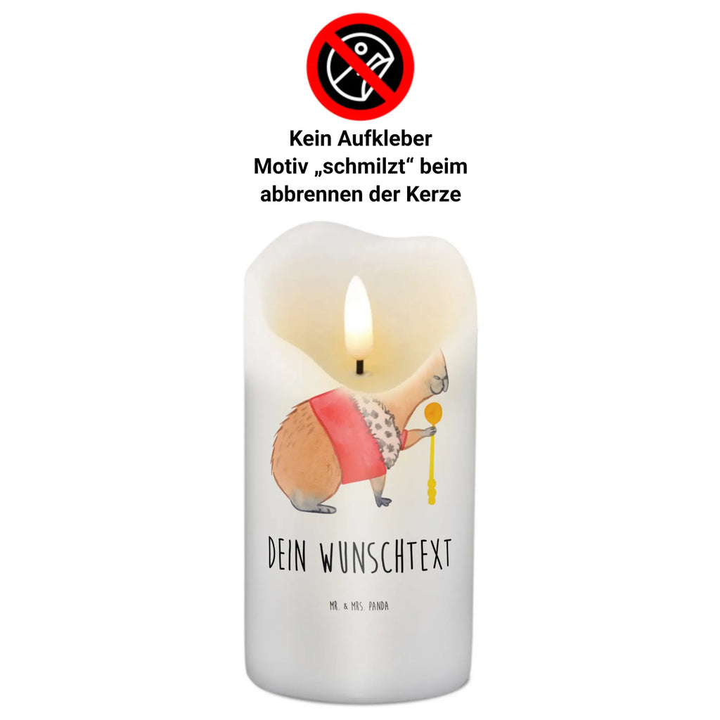 Personalised candle Capybara King small animals, cute, funny, cute animal motives, hand drawn, small world, funny sayings, good mood, happy, gifts, gift ideas, special gifts, animal lover, card