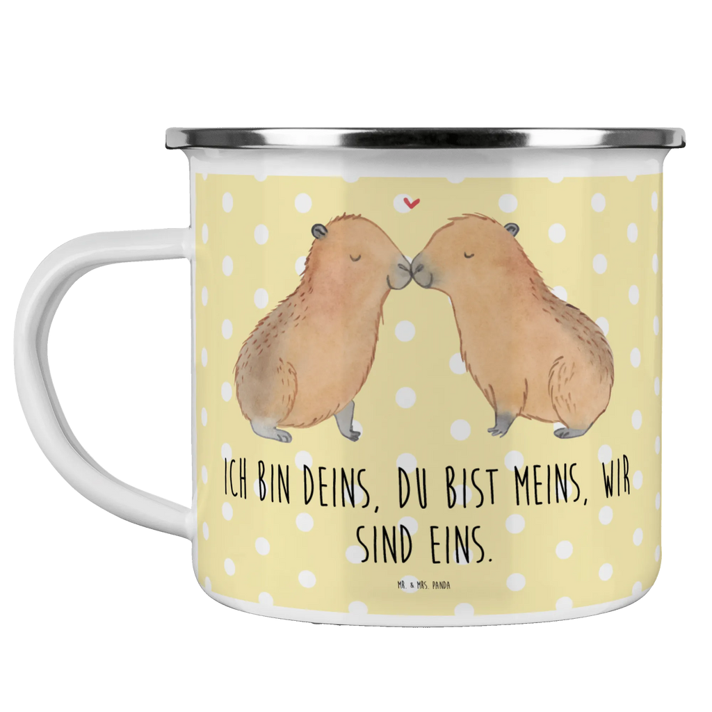 Camping Emaille Tasse Capybara Liebe Emailletasse, Campingtasse, Tasse Emaille, Metalltasse, Teetasse, Campingbecher, Trinkbecher, becher emaille, Kaffeebecher, wandertasse, Becher, Tasse, metallbecher, Blechtasse, blechbecher, Pott, Kaffeetasse, reisetasse, Emaille Tasse, Reisebecher, Emaille Becher, Teebecher, wanderbecher, emaillebecher, Lustige Sprüche, Tiere, Tiermotive, Gute Laune, Liebesspruch, Handgezeichnet, Beziehung, Liebesbeweis, Geschenkidee, Valentinstag, Jahrestag, Du Bist Meins, Herzlich, Ich Bin Deins, Capybara, Paar, Liebe, Tierliebe, Verschmolzen, Verliebt, Partnertiere, Ehejubiläum, Romantisches Geschenk, Kuschel Capybaras