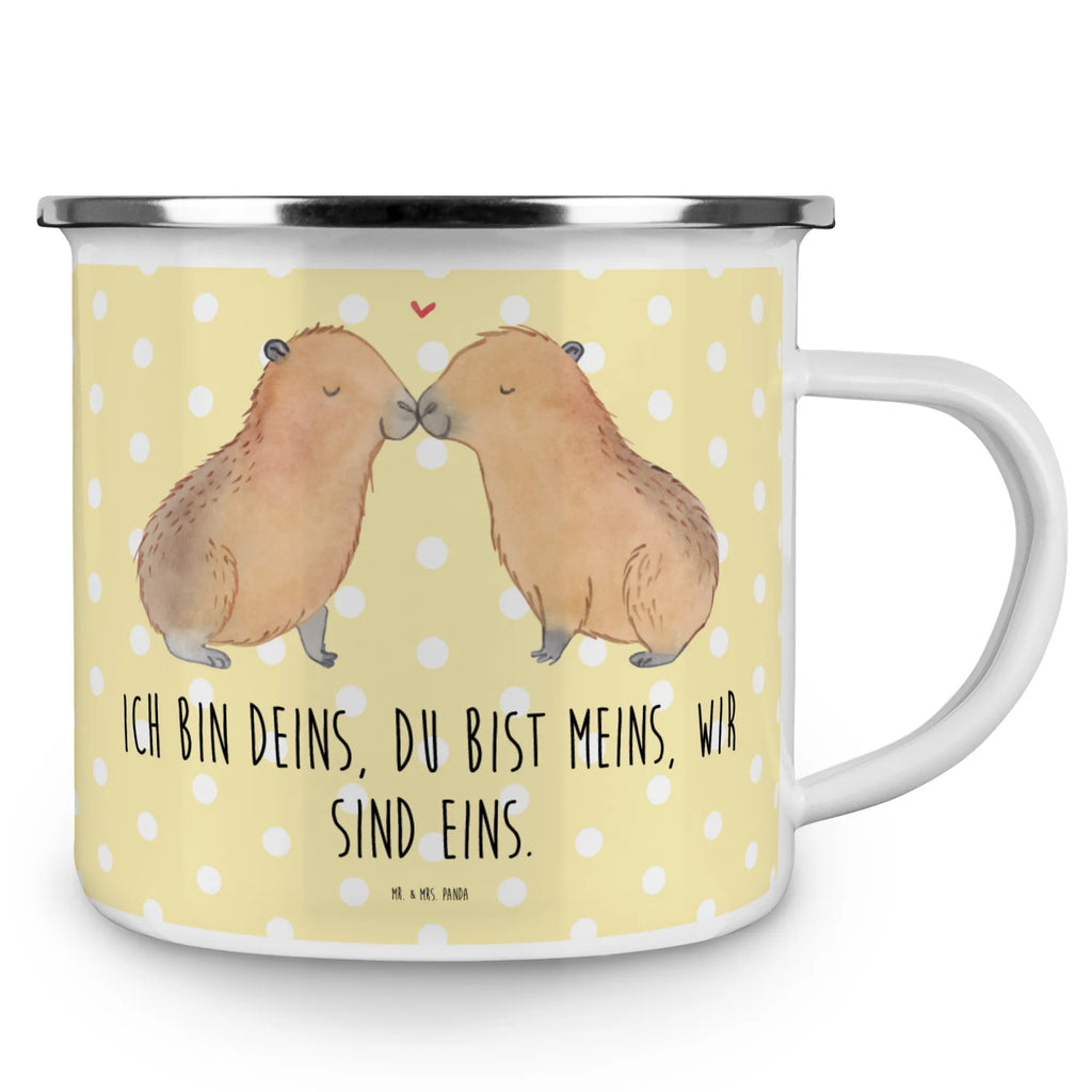 Camping Emaille Tasse Capybara Liebe Emailletasse, Campingtasse, Tasse Emaille, Metalltasse, Teetasse, Campingbecher, Trinkbecher, becher emaille, Kaffeebecher, wandertasse, Becher, Tasse, metallbecher, Blechtasse, blechbecher, Pott, Kaffeetasse, reisetasse, Emaille Tasse, Reisebecher, Emaille Becher, Teebecher, wanderbecher, emaillebecher, Lustige Sprüche, Tiere, Tiermotive, Gute Laune, Liebesspruch, Handgezeichnet, Beziehung, Liebesbeweis, Geschenkidee, Valentinstag, Jahrestag, Du Bist Meins, Herzlich, Ich Bin Deins, Capybara, Paar, Liebe, Tierliebe, Verschmolzen, Verliebt, Partnertiere, Ehejubiläum, Romantisches Geschenk, Kuschel Capybaras