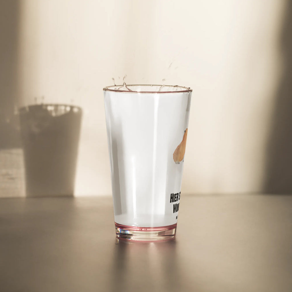 Personalized Drinking Glass Capybara love small animals, cute, funny, cute animal motives, hand drawn, small world, funny sayings, good mood, happy, gifts, gift ideas, special gifts, animal lover, card