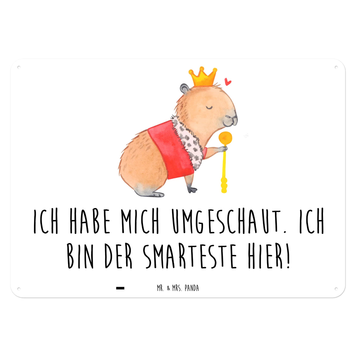 Blechschild Capybara König Metallbild, Nostalgieschild, wandtafel, Deko Blechschild, Retro Blechschild, Magnetschild, Schild, tafel, Blechschild, Vintage Blechschild, Blechtafel, Deko Metallschild, Wandschild Metall, Türschild Metall, Dekoschild, Türschild, Wandschild, Metallschild, Wandbild, Dekoschild Metall, Lustige Sprüche, Tiere, Tiermotive, Gute Laune, Capybara, König