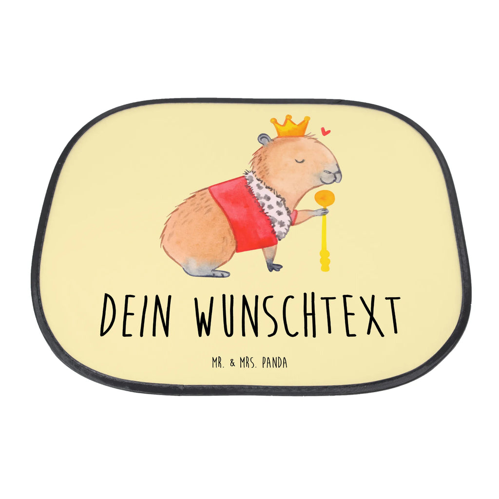 Customizable sun protection Capybara King small animals, cute, funny, cute animal motives, hand drawn, small world, funny sayings, good mood, happy, gifts, gift ideas, special gifts, animal lover, card