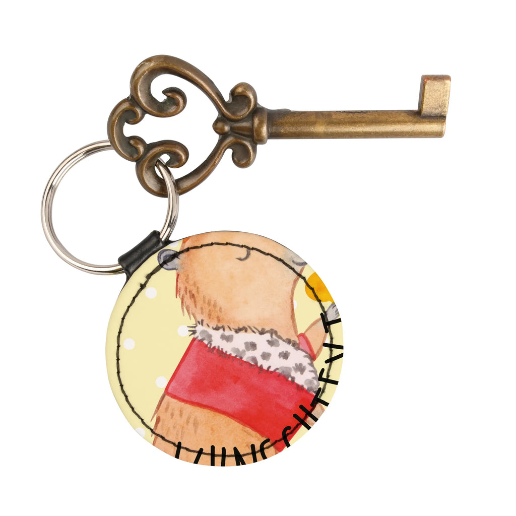 Personalised key ring Capybara King small animals, cute, funny, cute animal motives, hand drawn, small world, funny sayings, good mood, happy, gifts, gift ideas, special gifts, animal lover, card