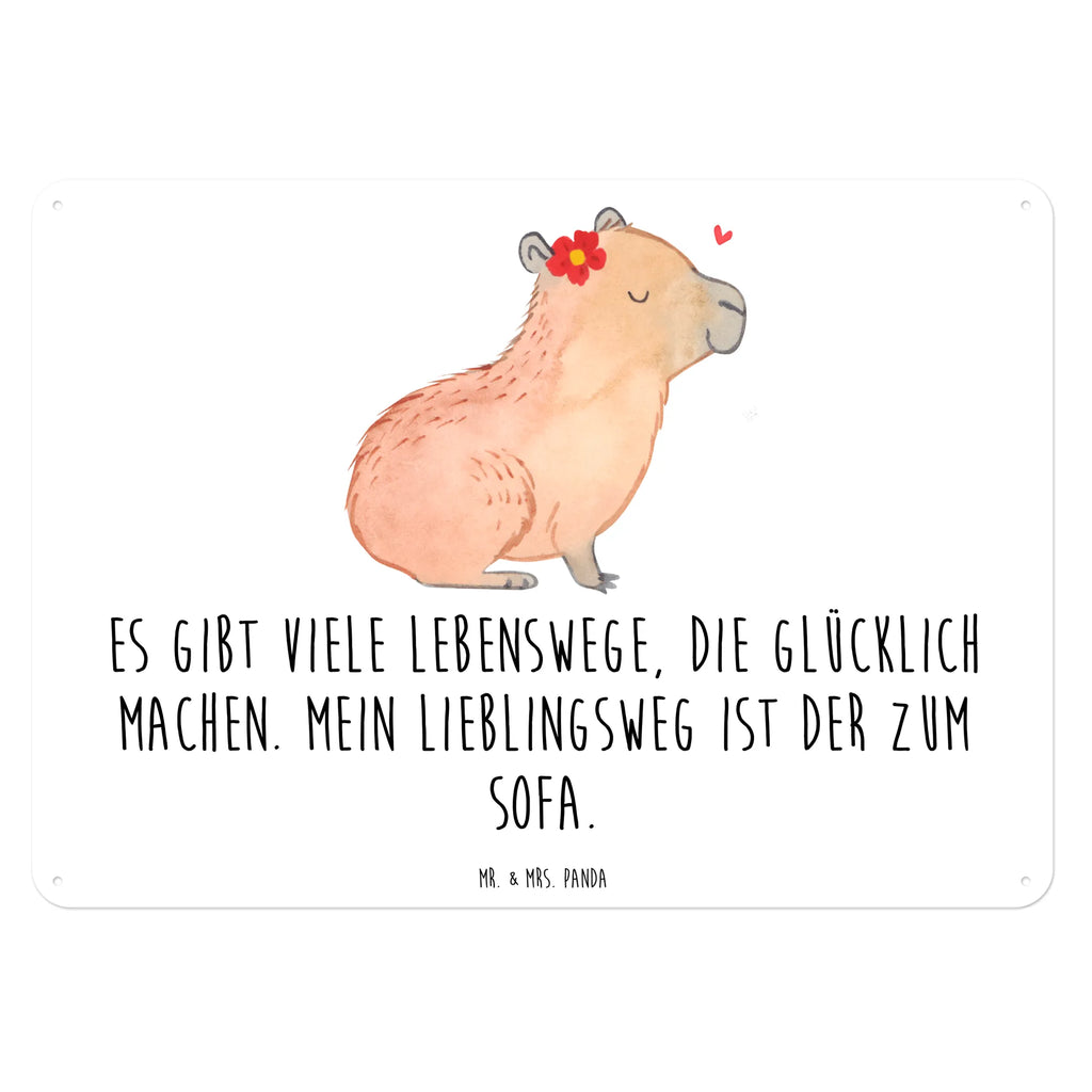 Tin sign Capybara flower Türschild Metall, Blechschild Büro, Blechschild Für Frauen, Blechschild Für Männer, Blechschild Groß, Dekoschild Metall, Blechschild Zum Aufhängen, Wandschild Metall, Blechschild Küche, Blechschild, Tiere, Gute Laune, Tiermotive, Lustige Sprüche, Capybara