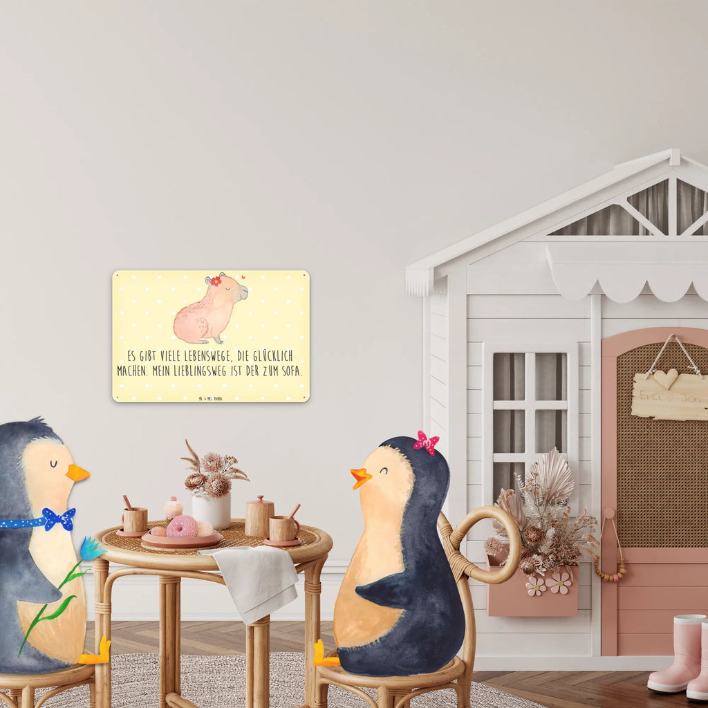 Tin sign Capybara flower Türschild Metall, Blechschild Büro, Blechschild Für Frauen, Blechschild Für Männer, Blechschild Groß, Dekoschild Metall, Blechschild Zum Aufhängen, Wandschild Metall, Blechschild Küche, Blechschild, Tiere, Gute Laune, Tiermotive, Lustige Sprüche, Capybara