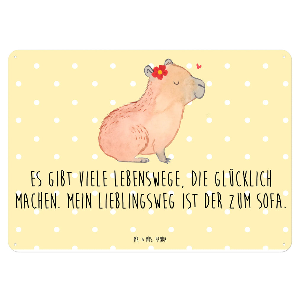 Tin sign Capybara flower Türschild Metall, Blechschild Büro, Blechschild Für Frauen, Blechschild Für Männer, Blechschild Groß, Dekoschild Metall, Blechschild Zum Aufhängen, Wandschild Metall, Blechschild Küche, Blechschild, Tiere, Gute Laune, Tiermotive, Lustige Sprüche, Capybara
