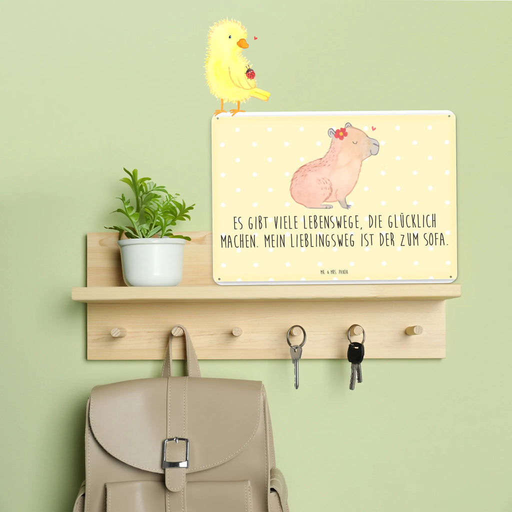 Tin sign Capybara flower Türschild Metall, Blechschild Büro, Blechschild Für Frauen, Blechschild Für Männer, Blechschild Groß, Dekoschild Metall, Blechschild Zum Aufhängen, Wandschild Metall, Blechschild Küche, Blechschild, Tiere, Gute Laune, Tiermotive, Lustige Sprüche, Capybara