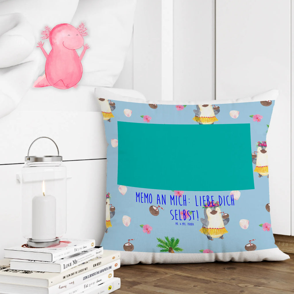 Cushion Penguin coconut pad, settee, pillow case, bedroom, bed, couch, soft, fluffy, 40x40, Pillow, pillows, cushion, sofa, 40 x 40, Penguin, North Pole, Winter, Penguins, coconut, aloha, Hawaii, penguins, vacation