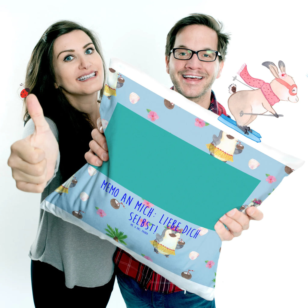 Cushion Penguin coconut pad, settee, pillow case, bedroom, bed, couch, soft, fluffy, 40x40, Pillow, pillows, cushion, sofa, 40 x 40, Penguin, North Pole, Winter, Penguins, coconut, aloha, Hawaii, penguins, vacation