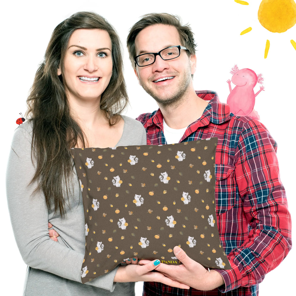 Cushion Raccoon Pumpkin sofa, pad, 40x40, soft, bed, settee, Pillow, couch, 40 x 40, pillow case, fluffy, pillows, bedroom, cushion, Halloween, decoration, Martin singing, decor, gifts, giving