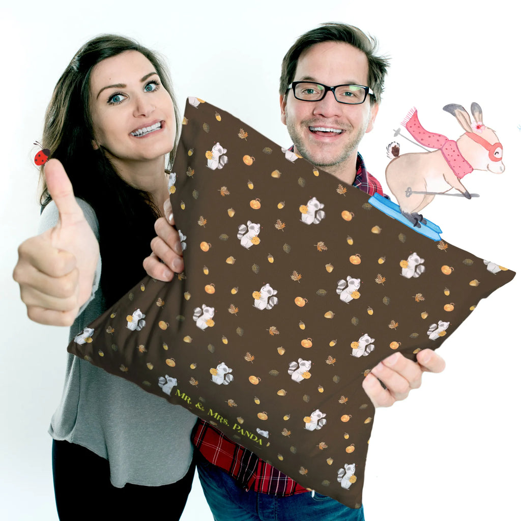 Cushion Raccoon Pumpkin sofa, pad, 40x40, soft, bed, settee, Pillow, couch, 40 x 40, pillow case, fluffy, pillows, bedroom, cushion, Halloween, decoration, Martin singing, decor, gifts, giving