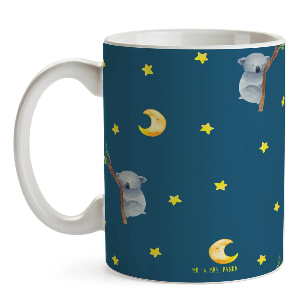 Tasse Koalabär Muster Kaffeetasse, Tasse mit Zitaten, Geschenktasse, Keramiktasse, Bürotasse, Tasse mit Motiven, Porzellantasse, Teetasse, Tasse, Tiermotive, Gute Laune, lustige Sprüche, Tiere, Bär, Traumland, Traum, Schlafzimmer, Koalabär, schlafen, träumen, Koala