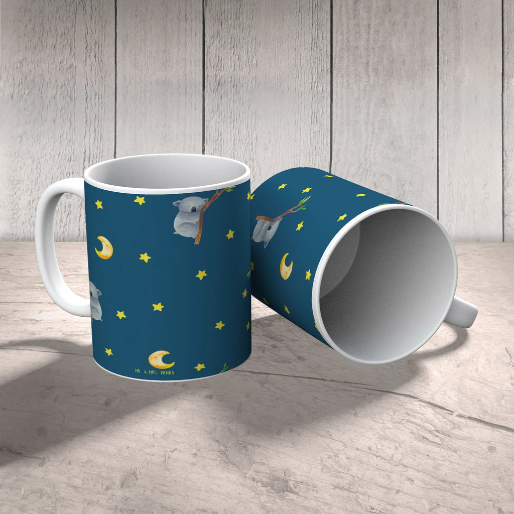 Tasse Koalabär Muster Kaffeetasse, Tasse mit Zitaten, Geschenktasse, Keramiktasse, Bürotasse, Tasse mit Motiven, Porzellantasse, Teetasse, Tasse, Tiermotive, Gute Laune, lustige Sprüche, Tiere, Bär, Traumland, Traum, Schlafzimmer, Koalabär, schlafen, träumen, Koala