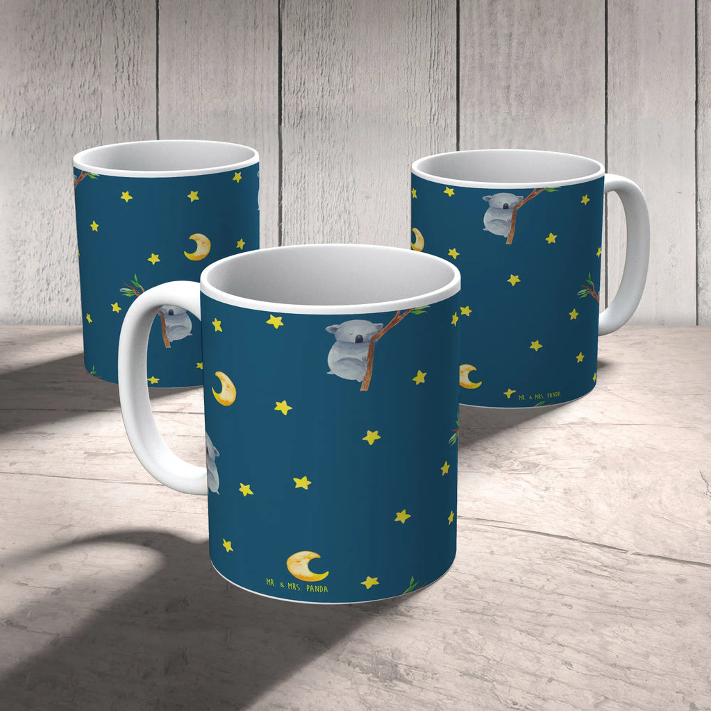 Tasse Koalabär Muster Kaffeetasse, Tasse mit Zitaten, Geschenktasse, Keramiktasse, Bürotasse, Tasse mit Motiven, Porzellantasse, Teetasse, Tasse, Tiermotive, Gute Laune, lustige Sprüche, Tiere, Bär, Traumland, Traum, Schlafzimmer, Koalabär, schlafen, träumen, Koala