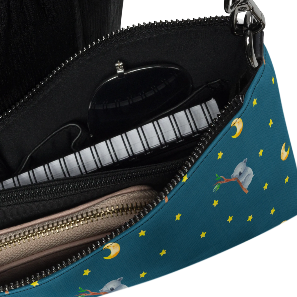 Handbag koala fashion bags, leather handbag, shoulder bag, women's handbags, satchel, messenger bag, tote bag, handbag, crossbody bag, purse, clutch, designer handbag, small animals, cute, funny, cute animal motives, hand drawn, small world, funny sayings, good mood, happy, gifts, gift ideas, special gifts, animal lover, card, bedroom, koala bear, dreamland, Koala, dream, sleeping, bear