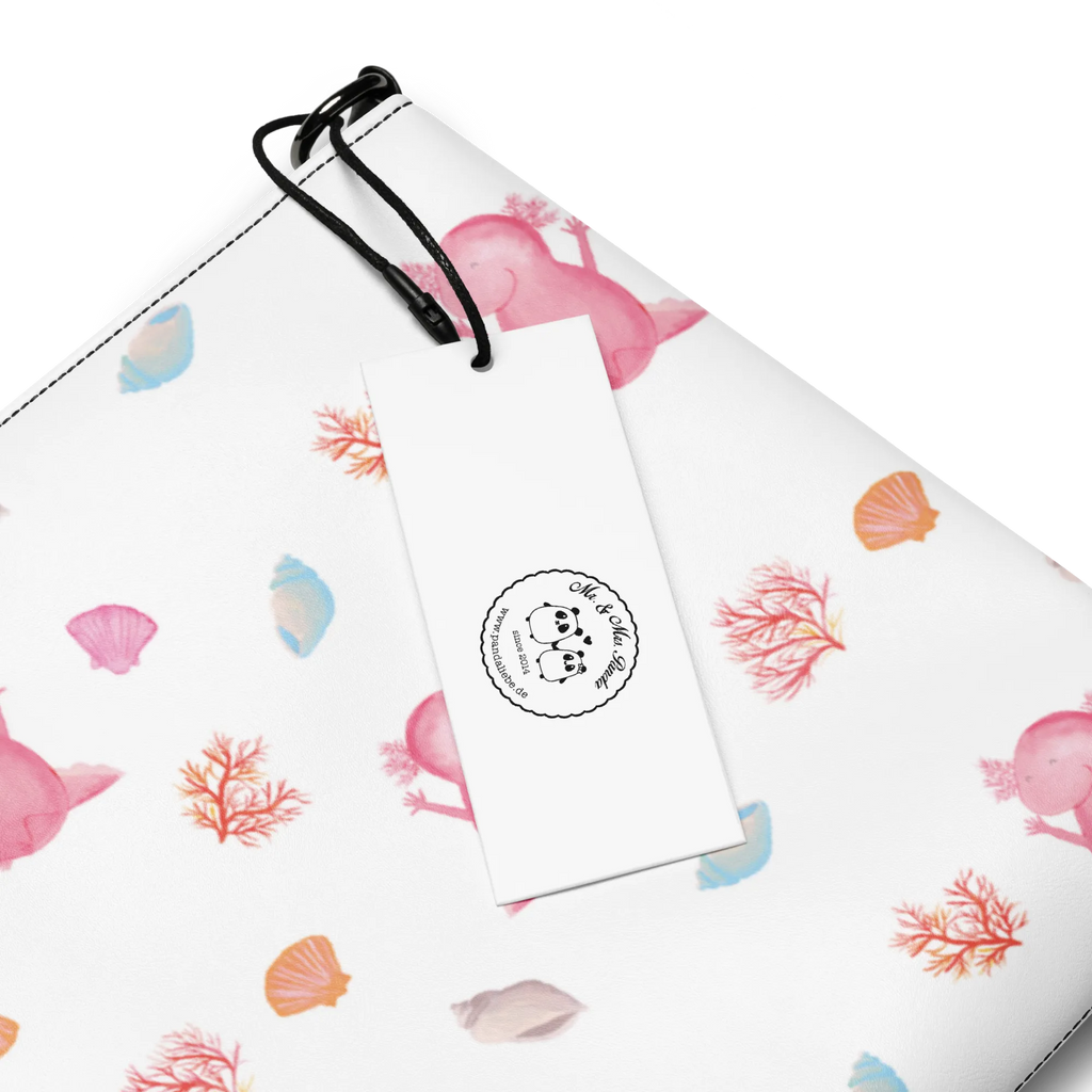 Handbag axolotl Hooray satchel, shoulder bag, women's handbags, messenger bag, fashion bags, tote bag, designer handbag, leather handbag, clutch, purse, crossbody bag, handbag, Axolotl, Axelotl, marine animals, Mexican walking fish, salamander, satisfaction, fun, cheerful, joy, axolot, motivation, amphibian, tail, axolotl