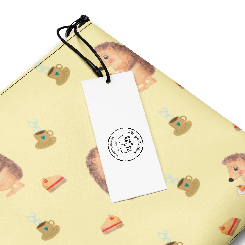 Handbag Hedgehog piece of cake fashion bags, crossbody bag, designer handbag, handbag, shoulder bag, clutch, satchel, women's handbags, purse, leather handbag, tote bag, messenger bag, small animals, cute, funny, cute animal motives, hand drawn, small world, funny sayings, good mood, happy, gifts, gift ideas, special gifts, animal lover, card, hedgehog, cake, invitation party, baking gift, food saying, birthday cake, bake cake