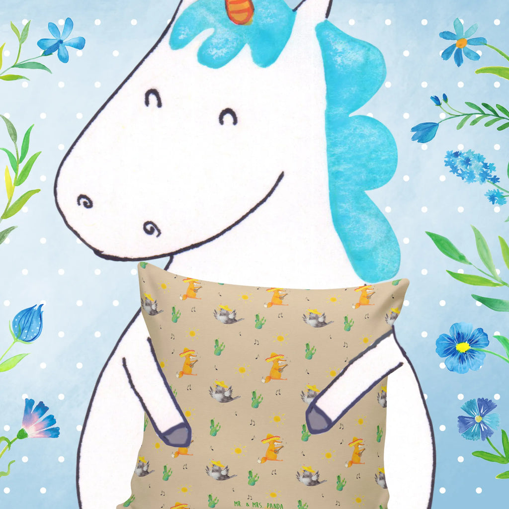 40x40 poduszka kruk Sombrero Motywy zwierzęce, dobra energia, zabawne powiedzonka, zwierzęta