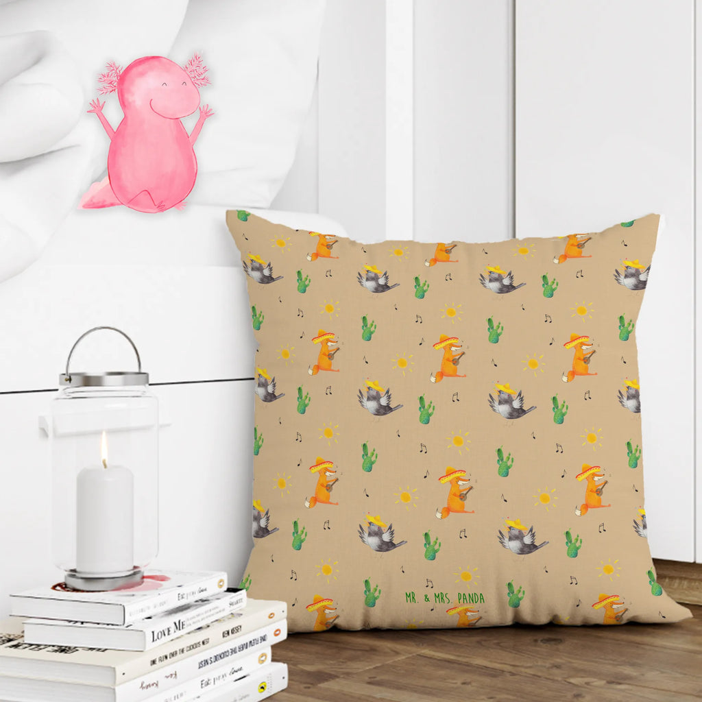 40x40 poduszka kruk Sombrero Motywy zwierzęce, dobra energia, zabawne powiedzonka, zwierzęta