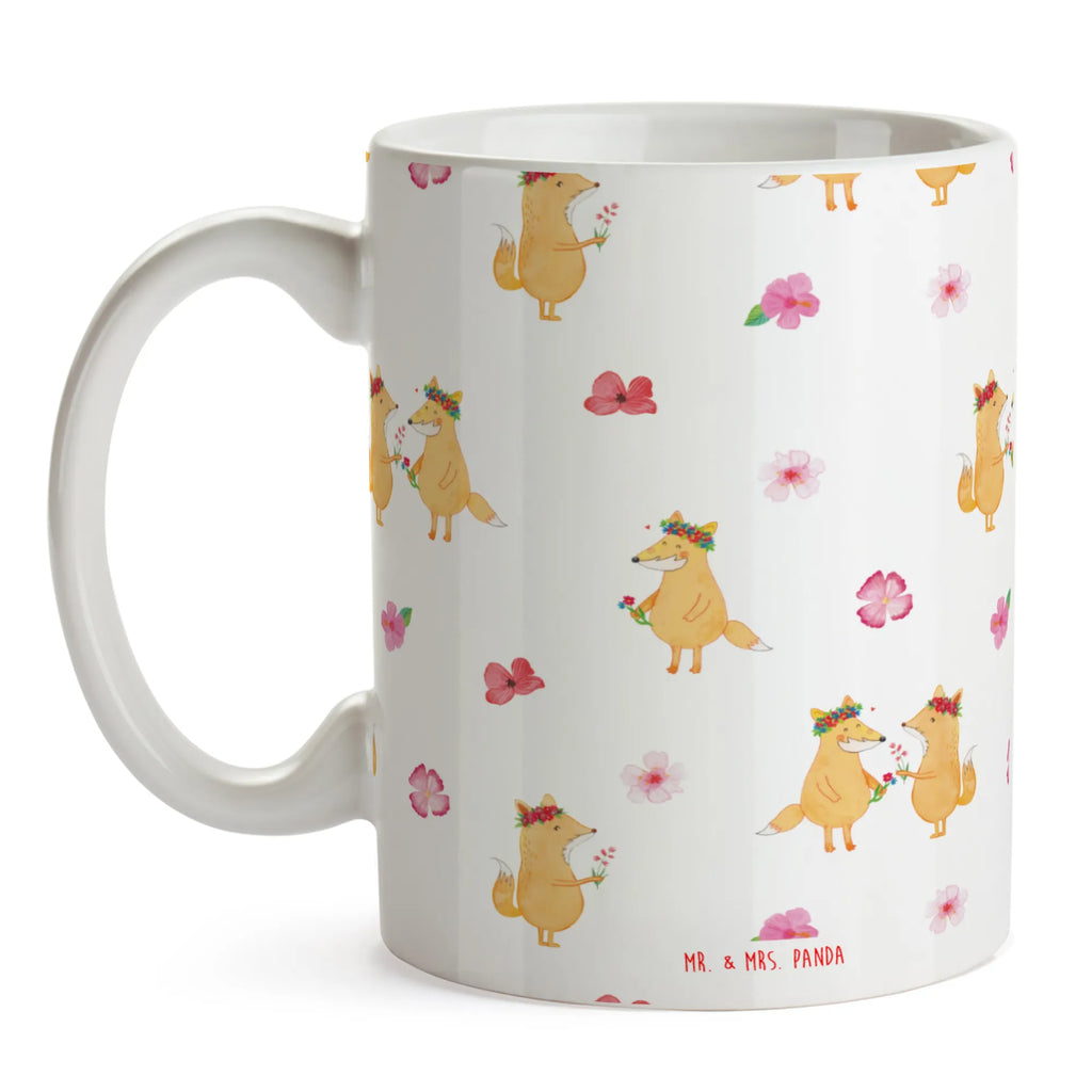 Tasse Fuchs Blumen Muster Bürotasse, Tasse mit Zitaten, Tasse, Porzellantasse, Keramiktasse, Geschenktasse, Kaffeetasse, Teetasse, Tasse mit Motiven, Fuchs, Freude, Liebesbeweis, ich, Blumen, Selbstliebe, Fox, Blume, Blumenmädchen, Freundin, Füchse, Motivation, Freundinnen, mich, Liebe, Fuchsmädchen