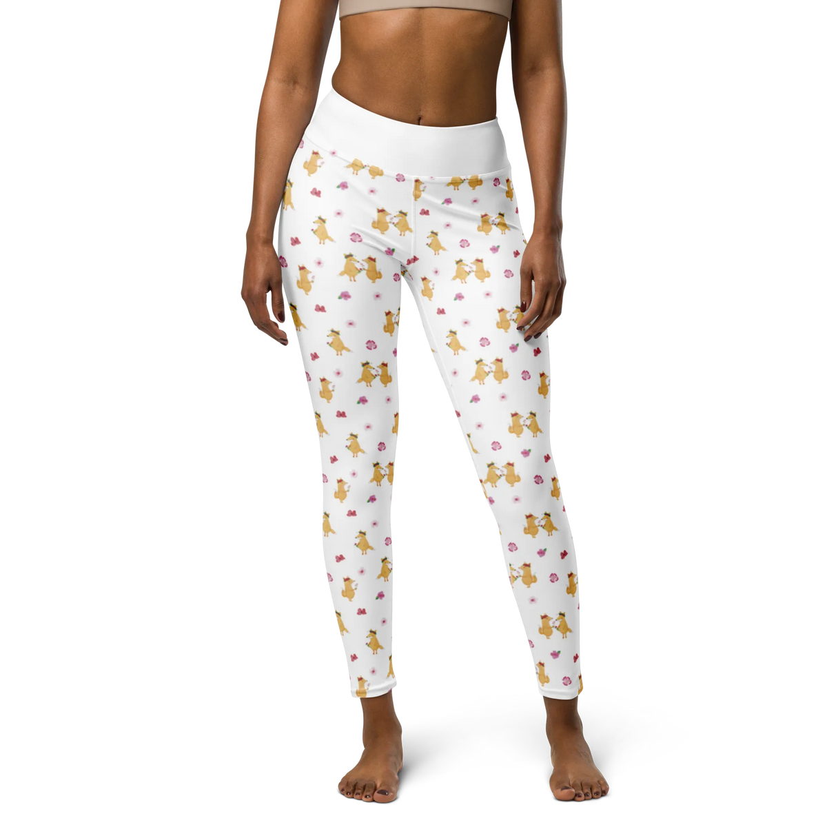 Yogahose Fuchs Blumen Muster Fitnesshose, Tights, Leggings, Leggins, Sportpants, Gym-Hose, Tights Damen, Trainingshose, Funktionshose, Pilates-Hose, Bunte Leggings, Yogahose, Sport-Hose, Yoga-Leggins, Yogatights, Yoga-Hose, Sportleggings, High-Waist-Leggings, Yogaleggings, Damen-Leggings, Gym-Leggings, Sport-Leggings, Sporthose, Damen Sporthose, Stretchhose, High-Waist-Hose, Sport Tights Damen, Sport-Tights, Fitness-Leggings, Yoga-Leggings, Fuchs, Fuchsmädchen, Liebesbeweis, Ich, Blumenmädchen, Freude, Freundin, Blume, Füchse, Fox, Blumen, Freundinnen, Selbstliebe, Motivation, Mich, Liebe