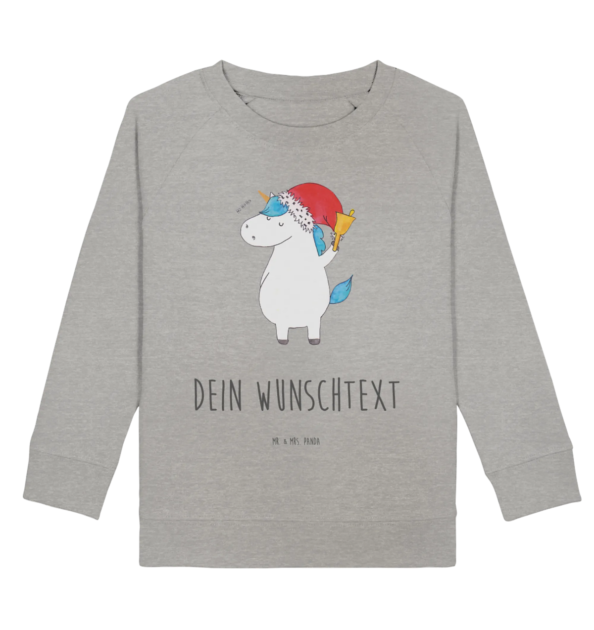 Personalisierter Kinder Pullover Einhorn Weihnachtsmann Personalisiertes Kinder Sweatshirt, Personalisierter Kinder Pullover, Unicorn, Einhorn, Einhörner, Einhorn Deko, Wunschzettel, Wunschliste, Nikolaus, Feenstaub, Gin, Weihnachten, Schoki, Weihnachtsmann, Schokolade