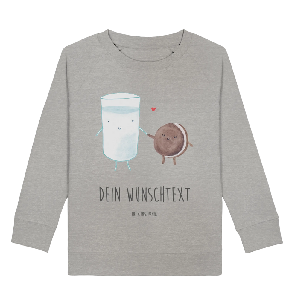 Personalisierter Kinder Pullover Milch Keks Jungen, Personalisierter Kinder Pullover, Mädchen, Personalisiertes Kinder Sweatshirt, Tiermotive, Gute Laune, lustige Sprüche, Tiere, romantisch, Motiv süß, Kekse, Milk, perfektes Paar, Milch, Cookie, Einladung Frühstück, Kaffee, Keks