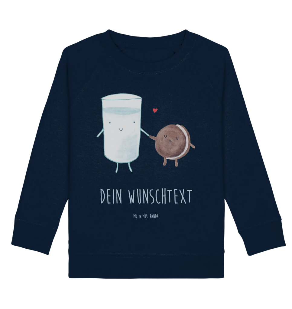 Personalisierter Kinder Pullover Milch Keks Jungen, Personalisierter Kinder Pullover, Mädchen, Personalisiertes Kinder Sweatshirt, Tiermotive, Gute Laune, lustige Sprüche, Tiere, romantisch, Motiv süß, Kekse, Milk, perfektes Paar, Milch, Cookie, Einladung Frühstück, Kaffee, Keks