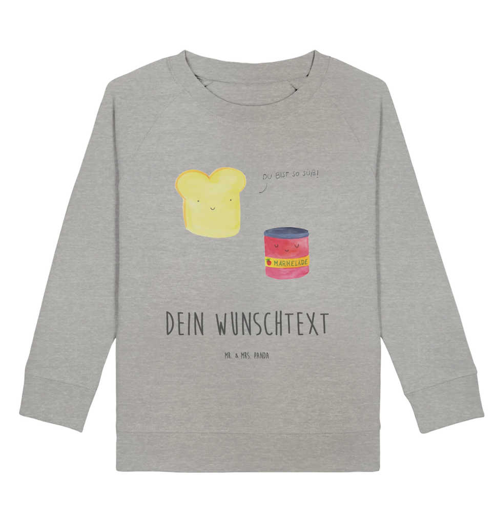 Personalisierter Kinder Pullover Toast & Marmelade Personalisiertes Kinder Sweatshirt, Personalisierter Kinder Pullover, Gute Laune, Lustige Sprüche, Tiere, Tiermotive, Süße Postkarte, Toastbrot, Toast, Frühstück Einladung, Marmelade, Küche Deko, Brot, Dreamteam, Süß, Küche Spruch