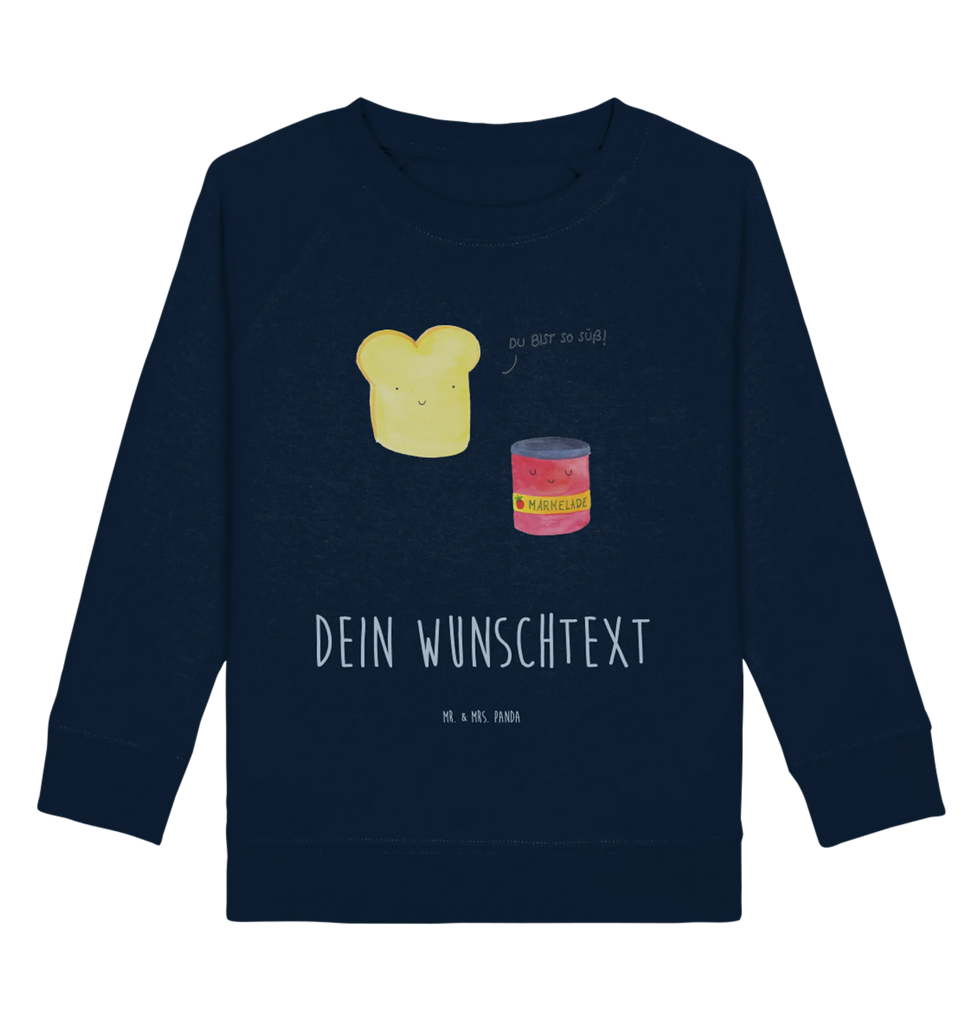 Personalisierter Kinder Pullover Toast & Marmelade Personalisiertes Kinder Sweatshirt, Personalisierter Kinder Pullover, Gute Laune, Lustige Sprüche, Tiere, Tiermotive, Süße Postkarte, Toastbrot, Toast, Frühstück Einladung, Marmelade, Küche Deko, Brot, Dreamteam, Süß, Küche Spruch