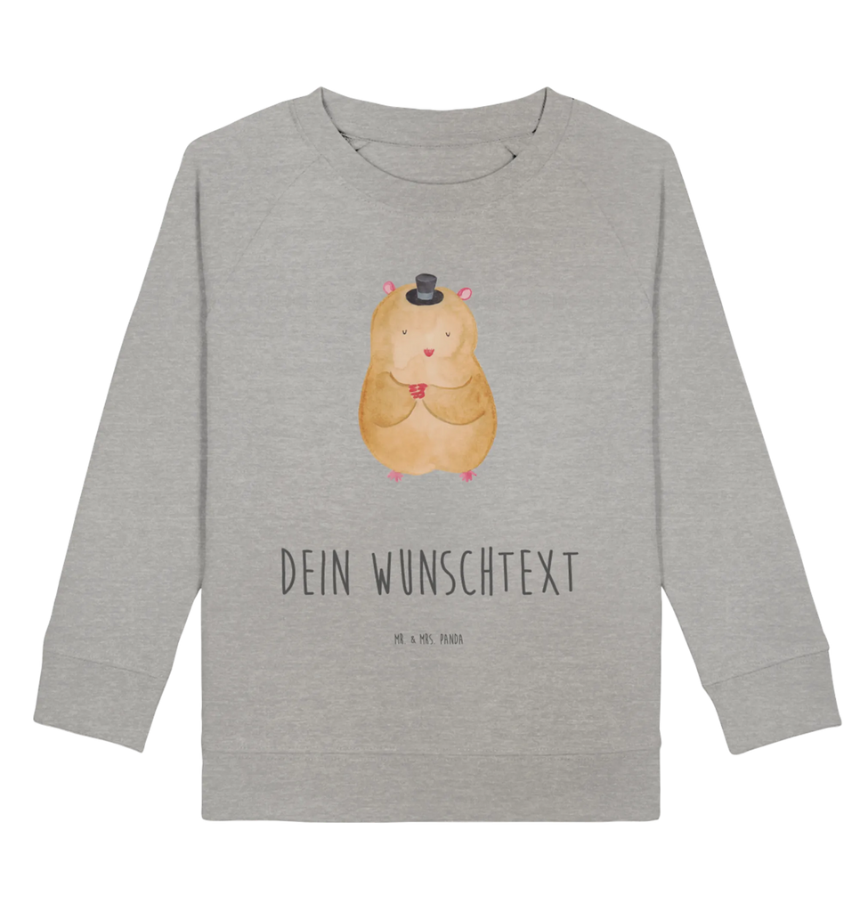 Personalisierter Kinder Pullover Hamster mit Hut Personalisiertes Kinder Sweatshirt, Personalisierter Kinder Pullover, Gute Laune, Lustige Sprüche, Tiere, Tiermotive, Hut, Zylinder, Zwerghamster, Hamster, Zauberer, Magier