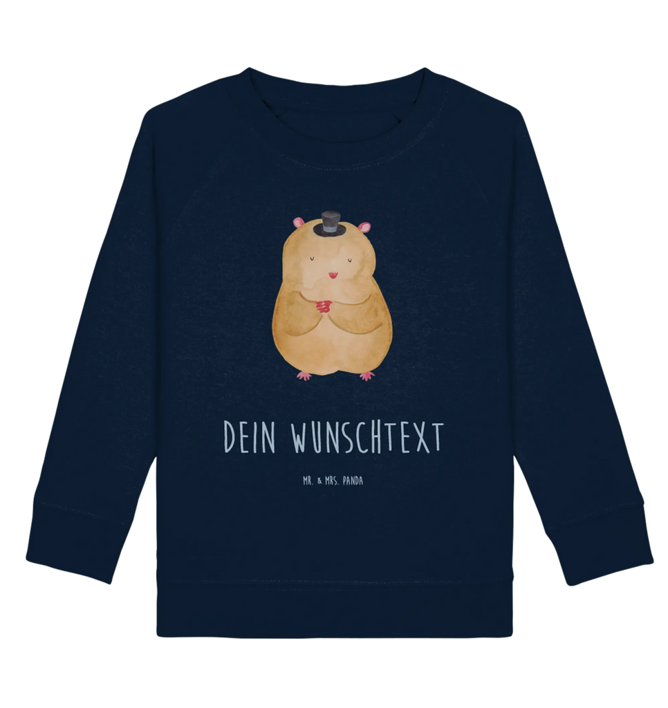 Personalisierter Kinder Pullover Hamster mit Hut Personalisiertes Kinder Sweatshirt, Personalisierter Kinder Pullover, Gute Laune, Lustige Sprüche, Tiere, Tiermotive, Hut, Zylinder, Zwerghamster, Hamster, Zauberer, Magier