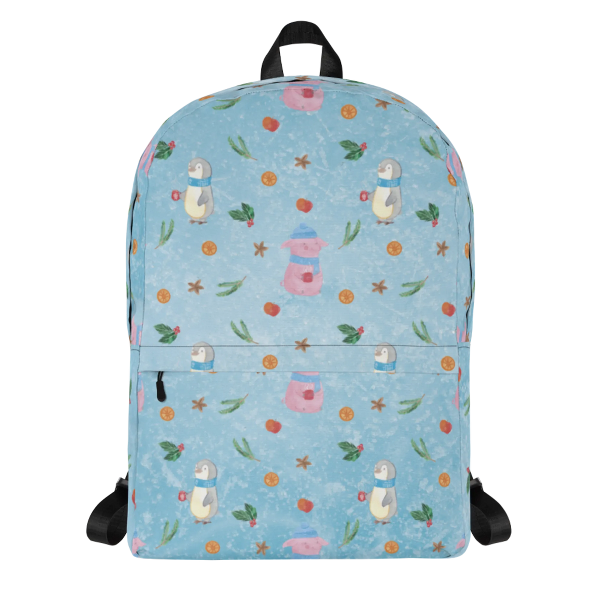 Rucksack Schwein Glühwein Muster